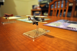 A plane from the Wings of War game